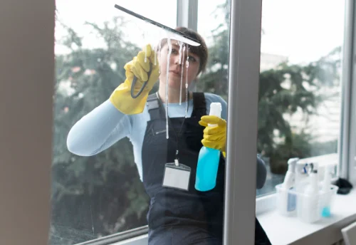 Nettoyage de vitres intérieures et extérieures à Saint-Martin-du-Tertre